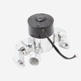 Small Block Chevy High Flow Electric Water Pump - Chrome