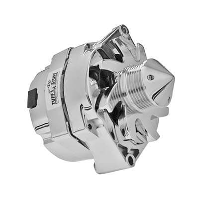 Tuff Stuff Silver Bullet GM Alternator 140 AMP CHROME 6 GROOVE