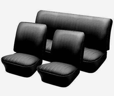 1958-64 VW Volkswagen Bug Beetle Sedan Original Style Seat Upholstery, Front and Rear