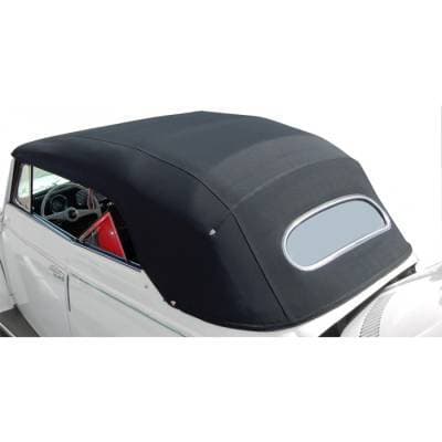 1958 - 64 Volkswagen Beetle Bug Convertible Top Cover - Haartz Supreme Pinpoint Vinyl