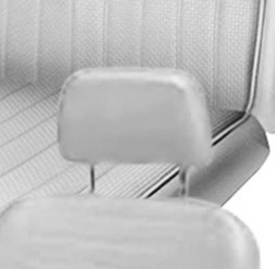 1968-74 VW Volkswagen Karmann Ghia Sedan, Convertible Original Style Headrest Covers - Pair