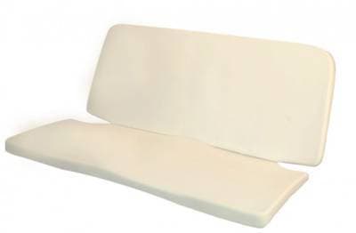 1956 - 74 Volkswagen Karmann Ghia Molded Foam Seat Padding Kit (Rear seat Bottom & Backrest)