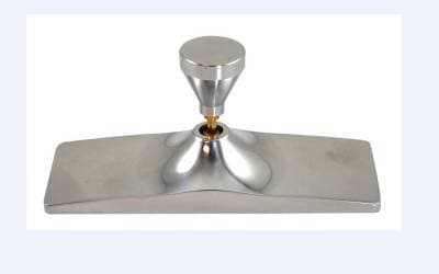 Chrome Billet Aluminum Rectangular Mirror