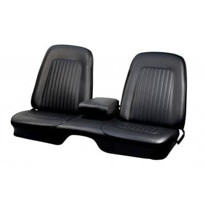 1967 - 1968 Camaro Front and Rear Bench Seat Upholstery - Non-Folding Rear