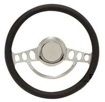 Replacement 14" Muscle Style Steering Wheel Half-Wrap, Your Choice of Color