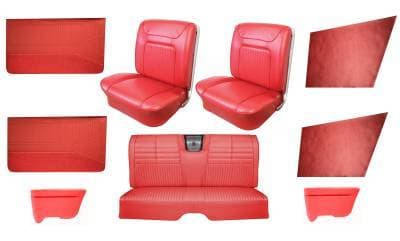1964 Impala SS Bucket Seat Upholstery & Panel Package 3