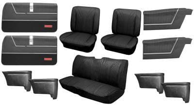1965 Impala SS Coupe Bucket Seat Upholstery, Carpet & Panel Package 4