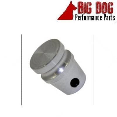 1/4"" Vintage Polished Billet Dash Knob