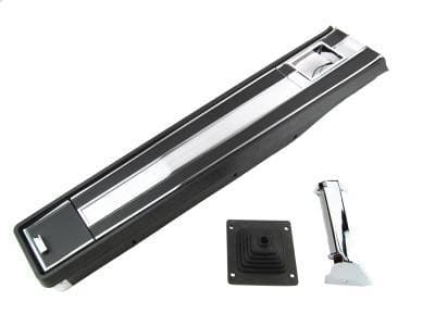 1966 Mustang Full Length Console - W/AC, Manual Trans