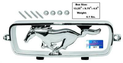 1966 Mustang GT Grille Corral Emblem