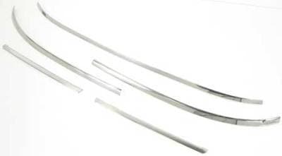 WM182 - 1967-69 Camaro / Firebird Coupe 5 Piece Windshield Molding Set