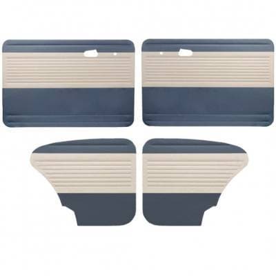 1949-1978 Bug, 2 Tone, Horizontal Panels, Front & Rear, w/o Pockets