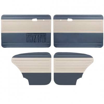 1949-1978 Bug, 2 Tone, Horizontal Panels, Front & Rear, with DS Pocket