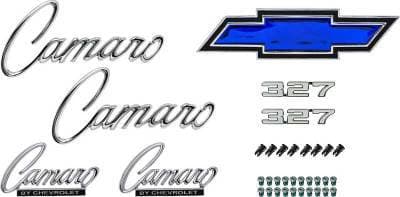*R1080 - 1969 Camaro Standard with 327 Emblem Kit