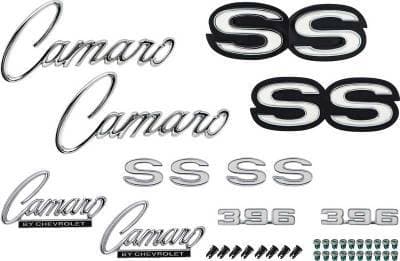 *R1088 - 1969 Camaro SS 396 without RS Option Emblem Kit