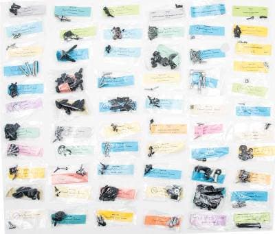 F500118 - 1968 Camaro Convertible with Deluxe Interior 282 Piece Master Interior Fastener Set