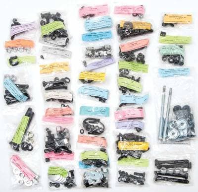 F500119 - 1969 Camaro Coupe with Standard Interior 314 Piece Master Interior Fastener Set