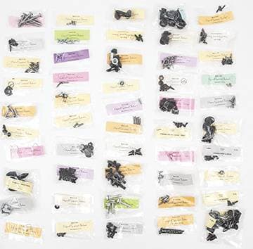 F500117 - 1968 Camaro Convertible with Standard Interior 267 Piece Master Interior Fastener Set