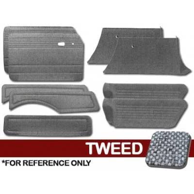 Full Panel Set for 1968 - 74 Type III Squareback, Tweed, With or Without Pockets - 9 pc. Set