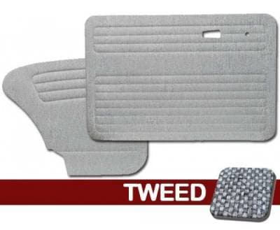 1956 - 1964 Volkswagen Bug Authentic Style Door Panels - Full Set in Tweed
