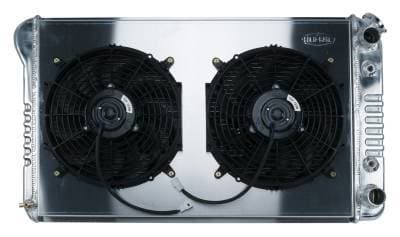 70-81 Camaro/Firebird LS Swap Aluminum Performance Radiator And 12 Inch Fan Kit Cold Case Radiators
