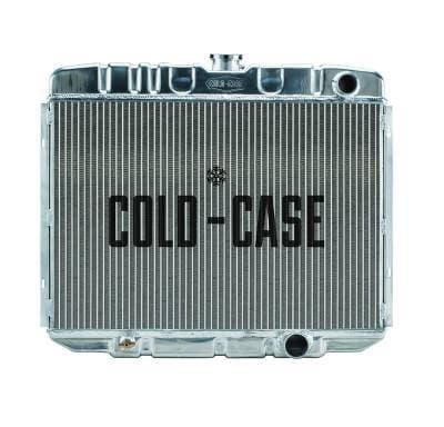 67-70 Mustang SB 24 Inch Aluminum Performance Radiator AT Cold Case Radiators