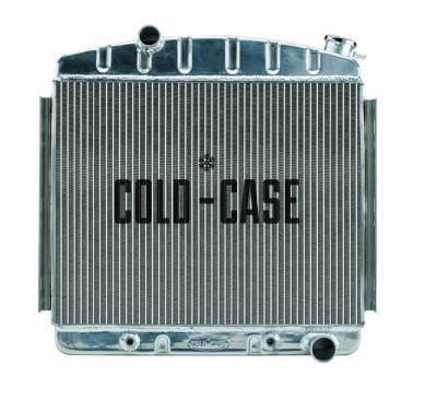 57 Tri-5 Chevy Aluminum Performance Radiator 6 Cyl (Front Mount) Cold Case Radiators