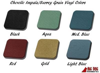 1967 Chevelle Coupe Sunvisors (PR)