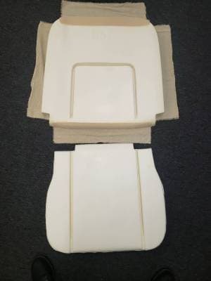 1962-63 IMPALA FRONT BUCKET SEAT FOAM (1 SEAT)