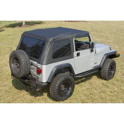 Soft Top & Windshield Channel for Jeep Wrangler 1997-2006