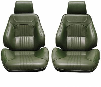 1971-72 Chevelle & El Camino Touring II Front Bucket Seats Assembled