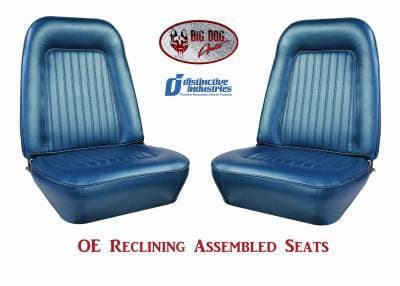 1967-68 Camaro Standard OE Reclining Front Bucket Seats