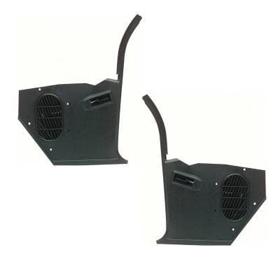 1967-68 Camaro & Firebird Kick Panel Set - Black