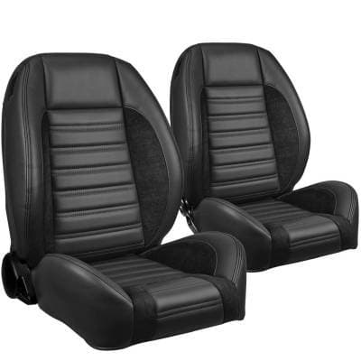 TMI Pro Series Sport R Low Back Bucket Seats for Mustang