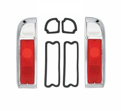1969 - 72 Chevrolet Fleetside Pickup, Blazer, Jimmy Tail Light Bezel & Lens Kit