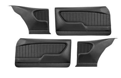 1968 - 1972 Nova 2 door Coupe Molded Sport  Door & Rear Quarter Panel Set