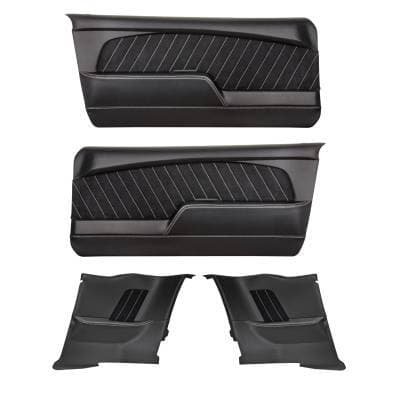 1967-1968 Mustang Coupe Sport R Door and Quarter Panel Set
