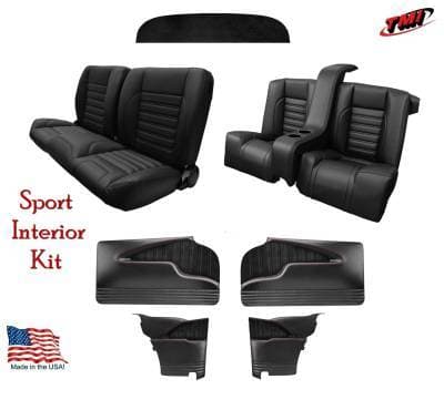 1955, 1956, 1957 Chevy Sport Bench Seat Interior Kit 2