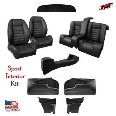 1955, 1956, 1957 Chevy Sport Bucket Seat Interior Kit 2