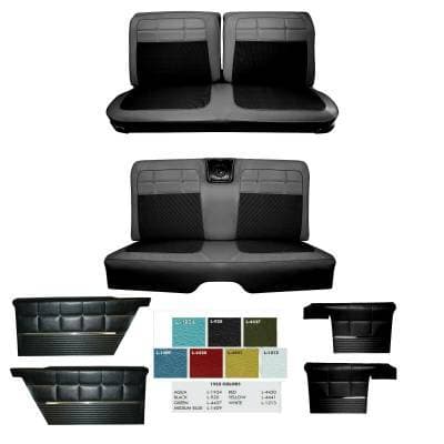 1962 Impala Coupe Standard Interior Kit 1 w/Seat Upholstery and Panels