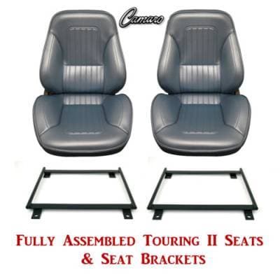 1967 -1968 Camaro Touring II Front Bucket Seats Assembled