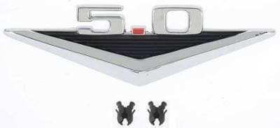 1965-73 Mustang 5.0 Emblem by Scott Drake