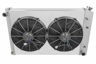 Three Row Champion Aluminum Radiator Combo for 1981 - 1990 BLAZER, JIMMY, GMC TRK FSCC716COMBO