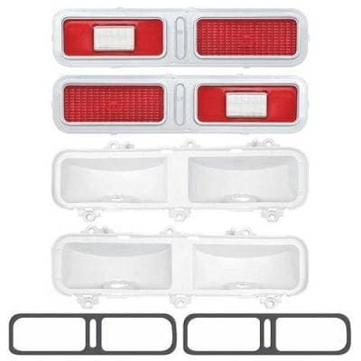 OER N17374 - 1973 & 1974 Chevrolet Nova Tail Lamp Assembly KIT - Both Sides