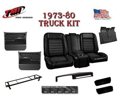 1973-80 Chevy & GMC Truck Sport Pro-Series Interior Kit w/Bucket Seats