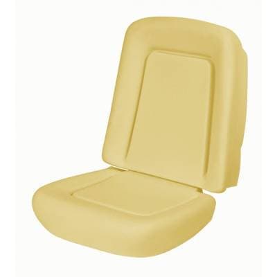 1968 Camaro Coupe, Convertible Deluxe Replacement Bucket Seat Foam