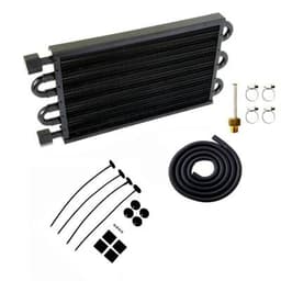 TRANS OIL COOLER 7-1/2x15-1/2"-BLACK
