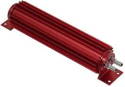 18" Dual Pass Red Anodized Aluminum Transmission Cooler
