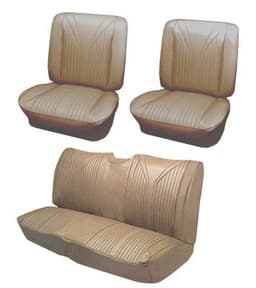 1965 Impala SS Front Bucket & Rear Bench Seat Upholstery 