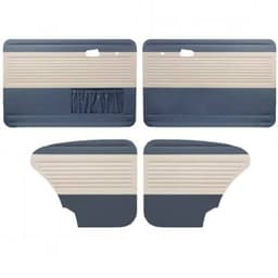 1949-1978 Bug, 2 Tone, Horizontal Panels, Front & Rear, with DS Pocket